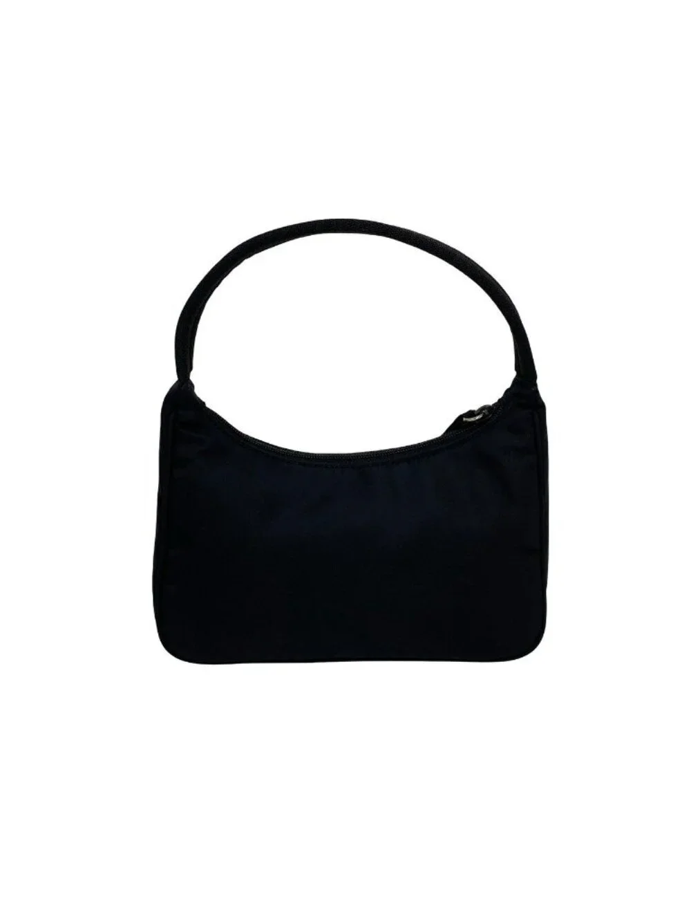 Prada Tessuto Nylon Mini Handbag Pouch Black